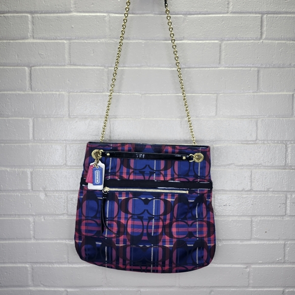 Coach Poppy Tartain SlimChain - Picture 4 of 11